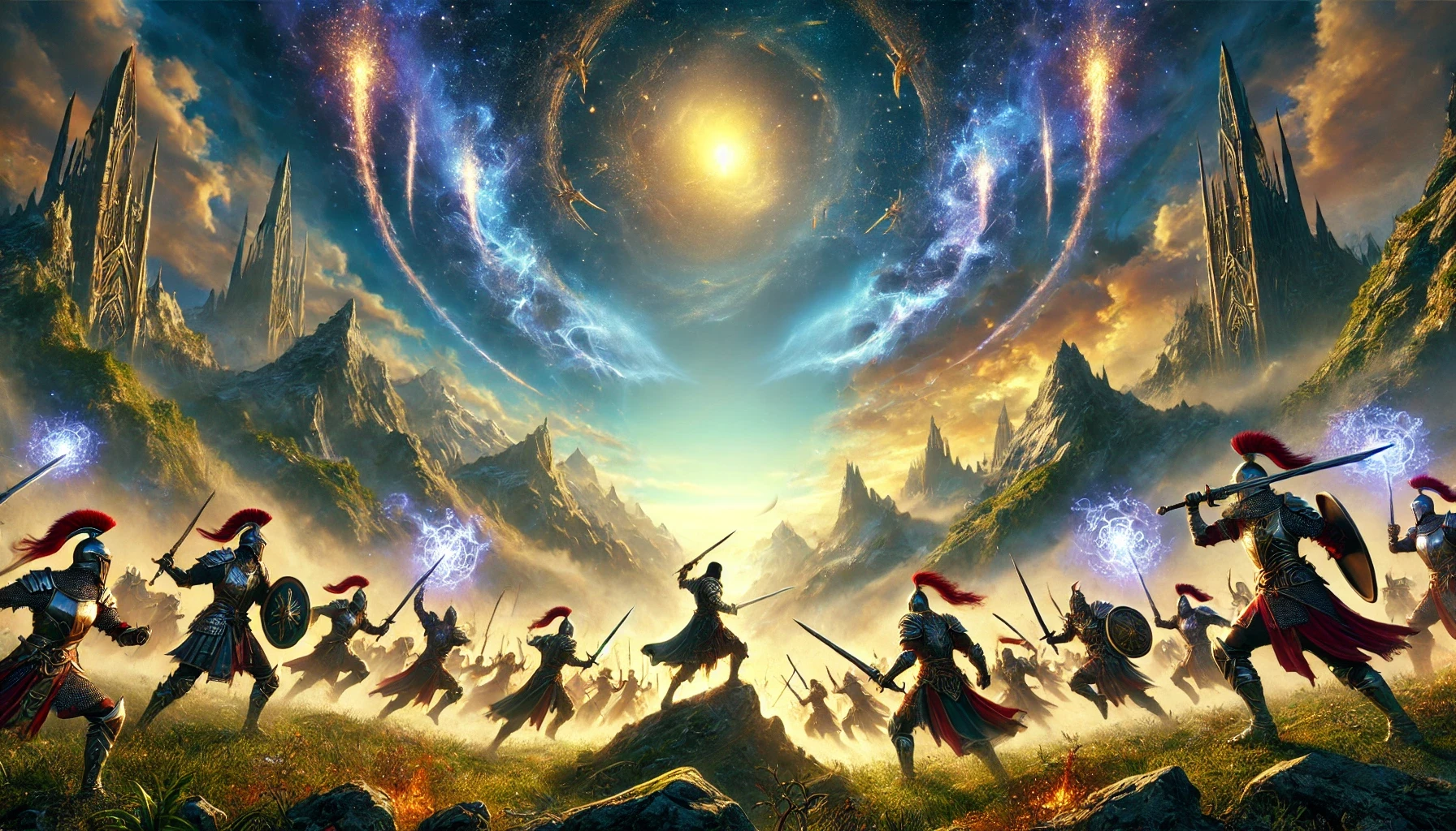 Batalha épica inspirada em Eddison