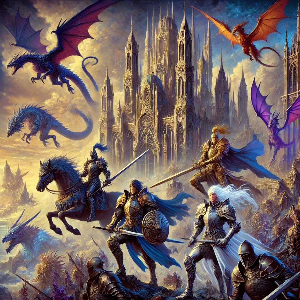 Universo guerreiro inspirado em A Serpente Ouroboros