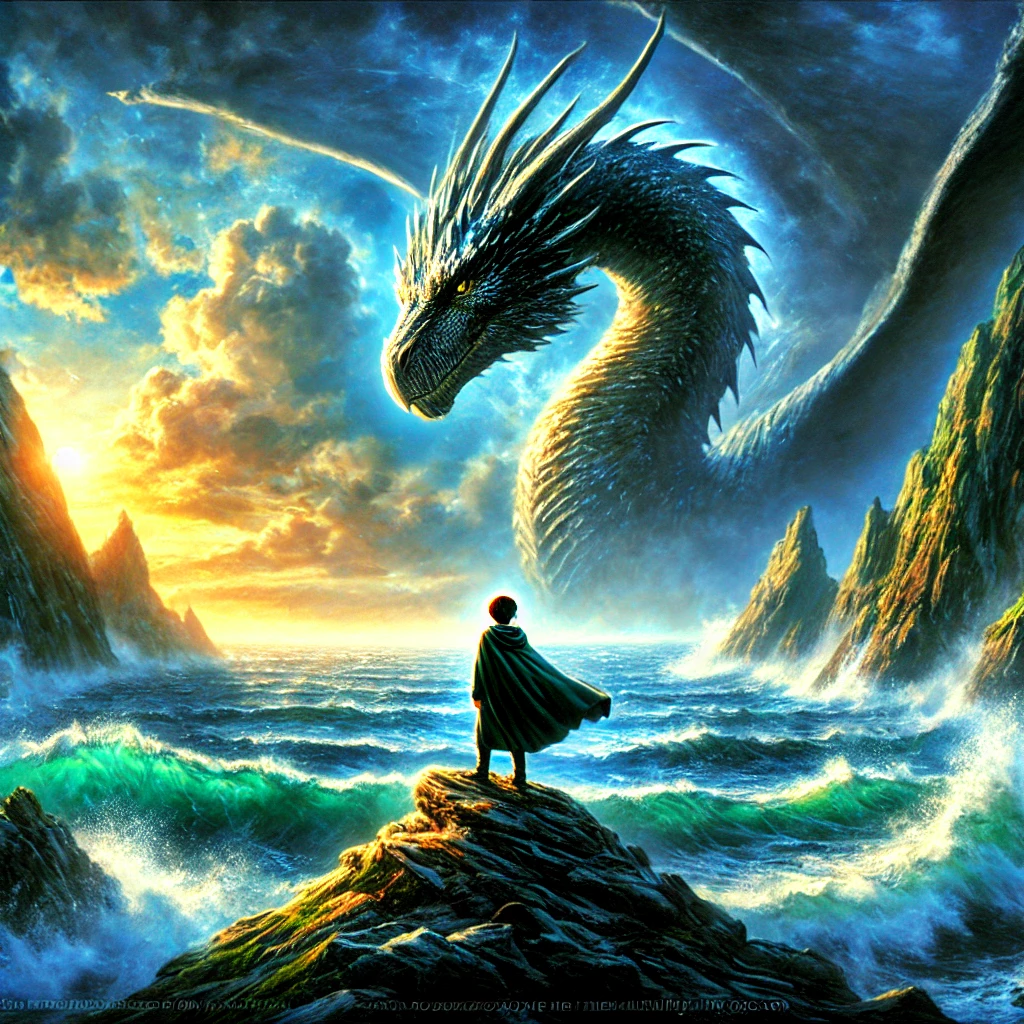 Ged diante do mar e do dragão