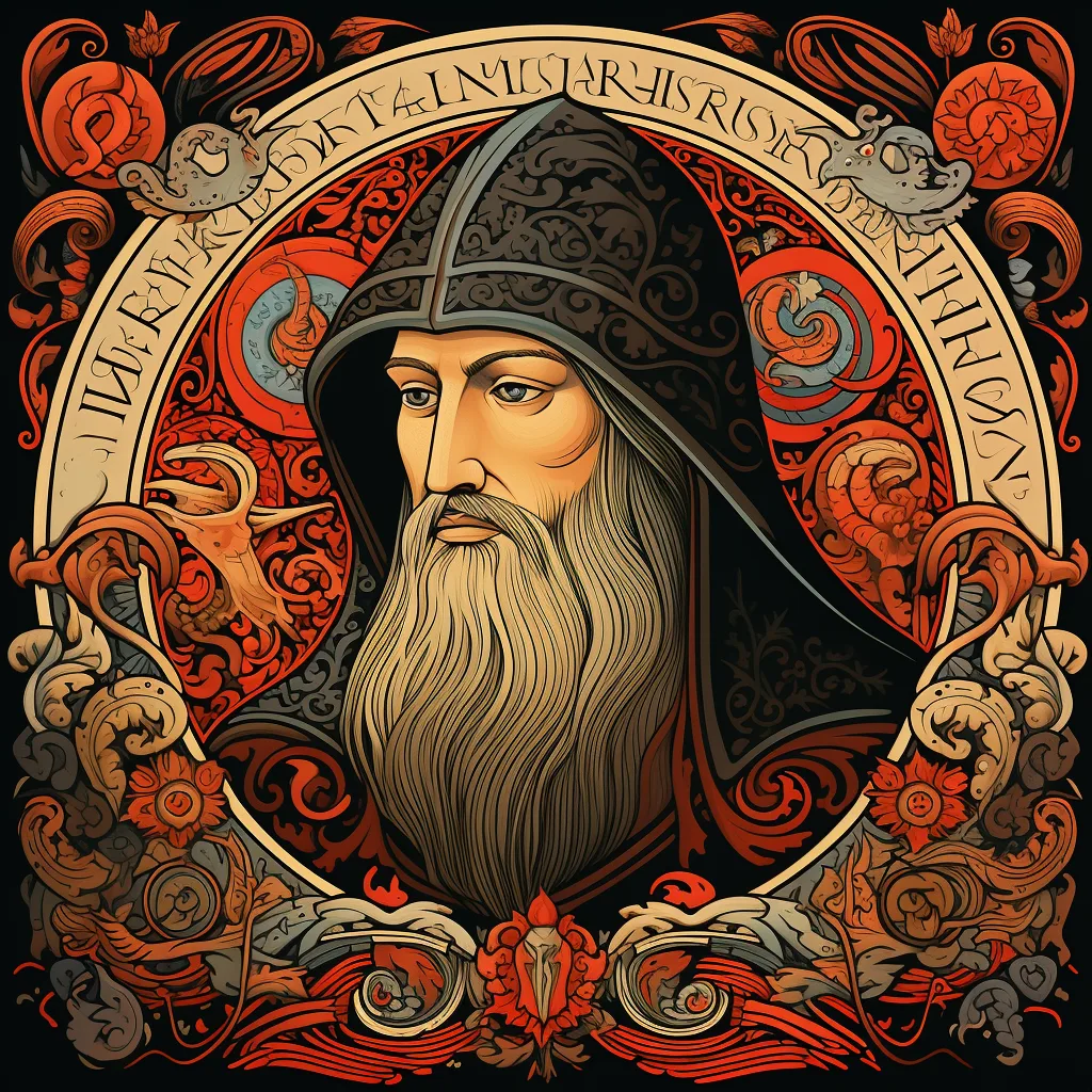 Outra representação de Geoffrey Chaucer