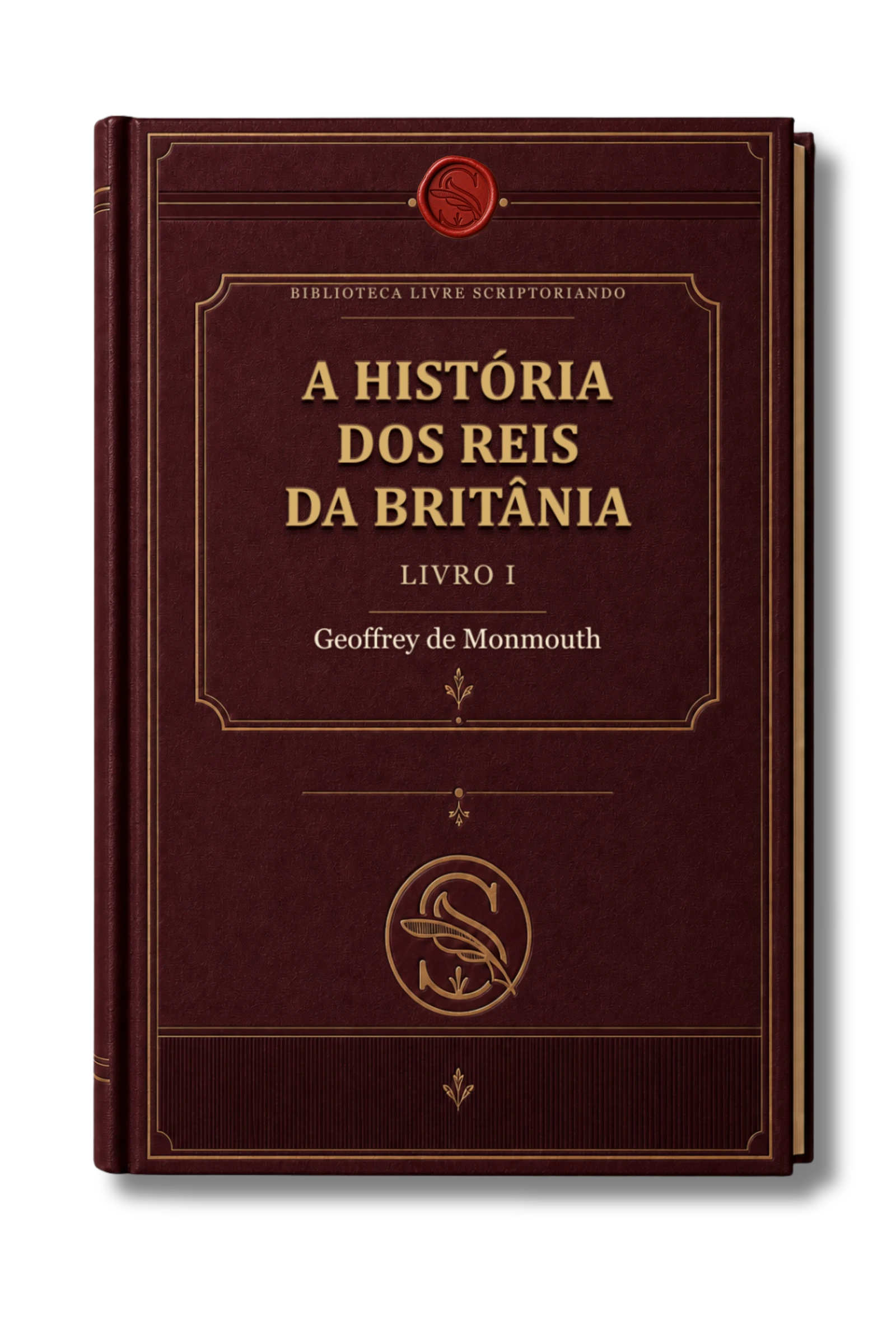 Capa de A História dos Reis da Britânia — Livro I